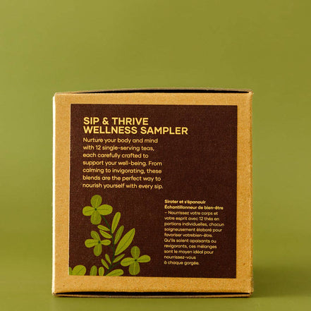 BLUSH BERRY Sip & Thrive | 12 Single Serving Wellness Teas