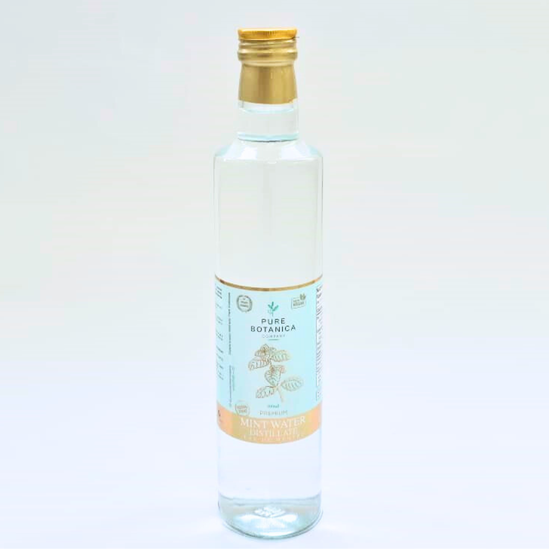 Pure Botanica Digestion + Bloating: Organic Premium Mint Water Distillate
