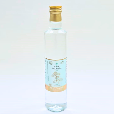 Pure Botanica Digestion + Bloating: Organic Premium Mint Water Distillate