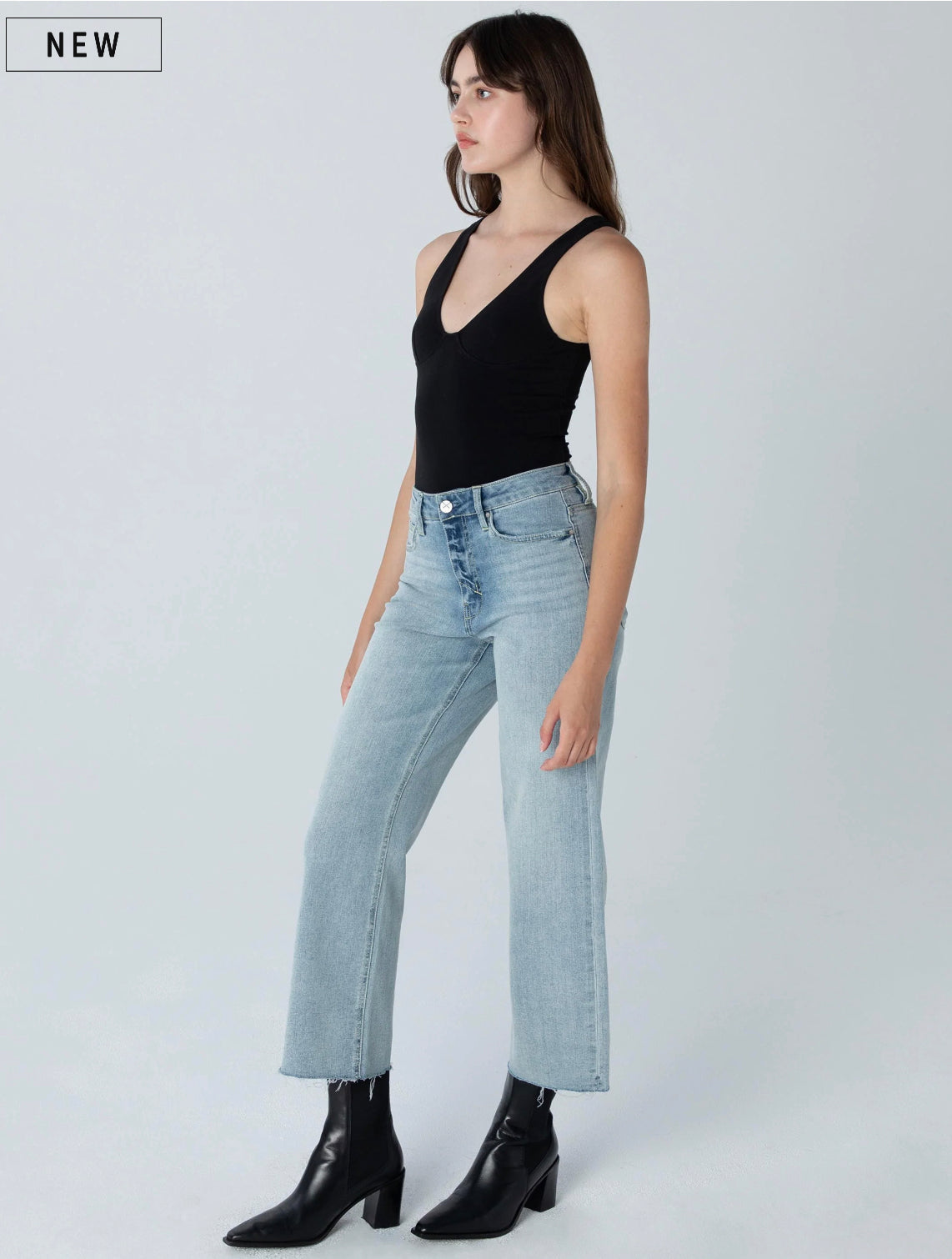 UNPUBLISHED JAN HIGH RISE SLIM FLARE