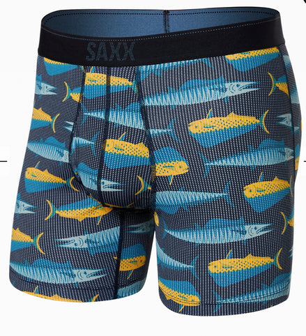 SAXX QUEST QUICK DRY MESH BOXER BRIEF