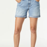 MAVI  PIXIE LIGHT BRUSHED BOYFRIEND SHORTS