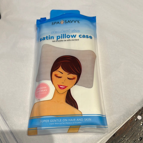 SPA SAVVY SATIN PILLOW CASE