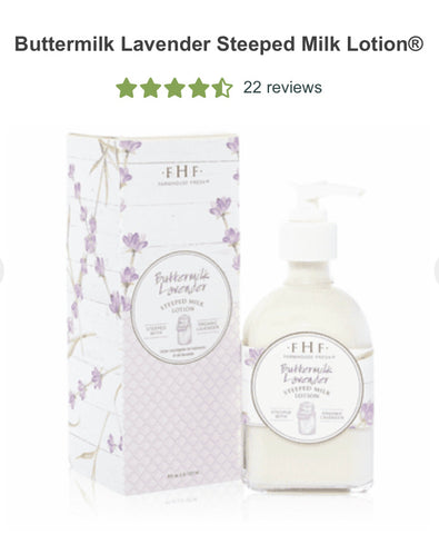 FHF BUTTERMILK LAVENDER STEEPED MILK LOTION