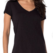 LIVERPOOL *V NECK SLIM FIT SLUB TEE
