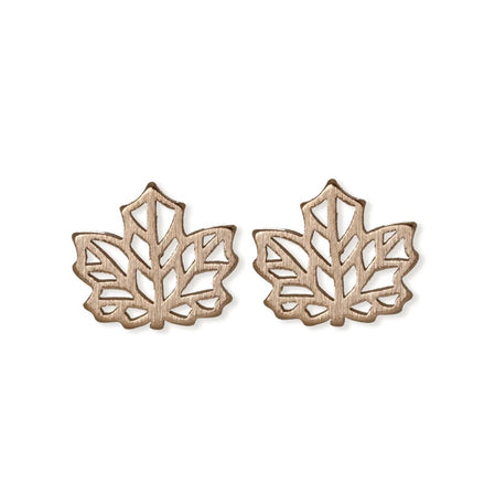 FAB ORIGAMI MAPLE LEAF EARRINGS
