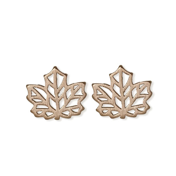 FAB ORIGAMI MAPLE LEAF EARRINGS