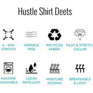 TOUGH *APPAREL HUSTLE DRESS SHIRT REGULAR FIT