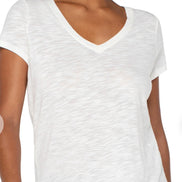 LIVERPOOL *V NECK SLIM FIT SLUB TEE