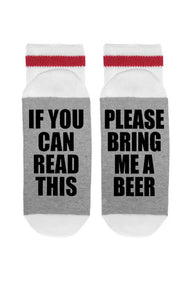 SOCK DIRTY TO ME-IF YOU CAN READ THIS-BRING ME A BEER