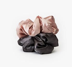 KITSCH SATIN SLEEP PILLOW SCRUNCHIES