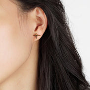 FAB ORIGAMI HEARTBEAT EARRINGS