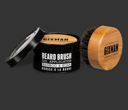 6IXMAN *BAMBOO & BOAR BEARD BRUST & TRAVEL TIN