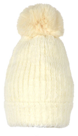 CATHERINE LILLYWHITE'S ULTRASOFT KNIT POMPOM HAT