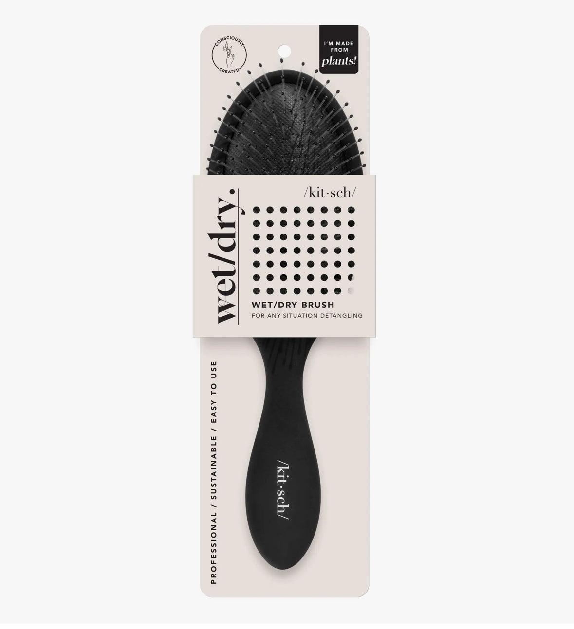 KITSCH WET/DRY BRUSH IN RECYCLED PLASTIC