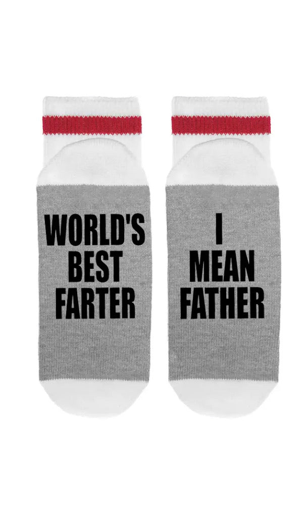 SOCK ITM-WORLDS BEST FATHER/FART