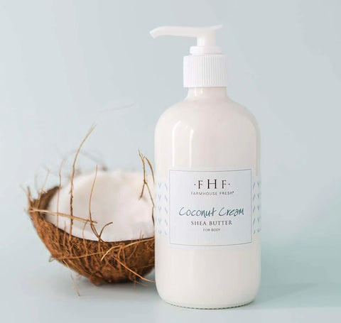 FHF COCONUT CREAM SHEA CREAM PUMP