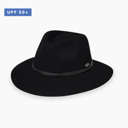 WALLAROO PETITE ASPEN 3/4 BRIM 100% WOOL FELT HAT