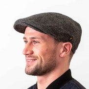 MODINNO *HATMAN OF IRELAND THE DUBLINER 100% DONEGAL TWEED CAP