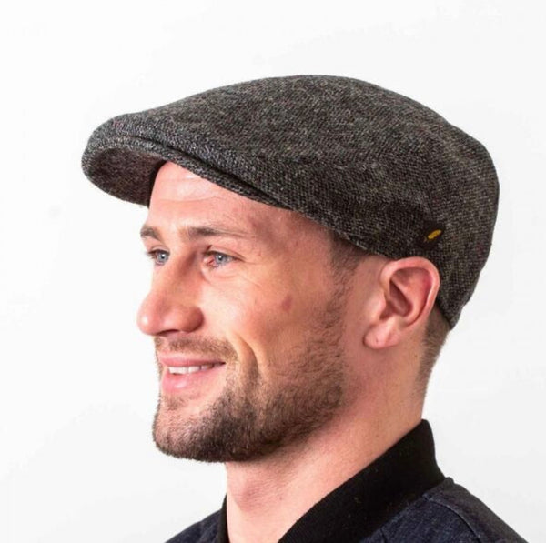 MODINNO *HATMAN OF IRELAND THE DUBLINER 100% DONEGAL TWEED CAP