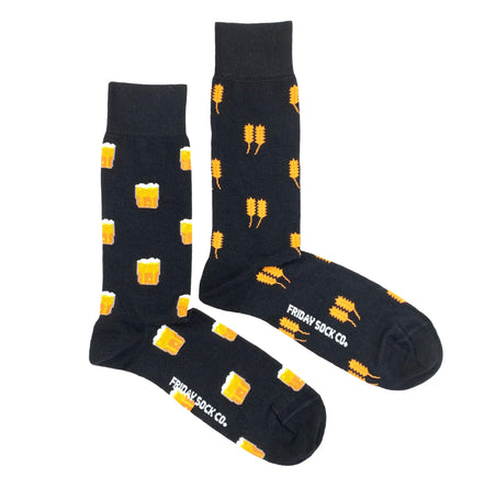 MEN’S *FRIDAY SOCKS FOOD & BEVERAGE MISMATCHED SOCKS