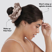 KITSCH SATIN SLEEP PILLOW SCRUNCHIES