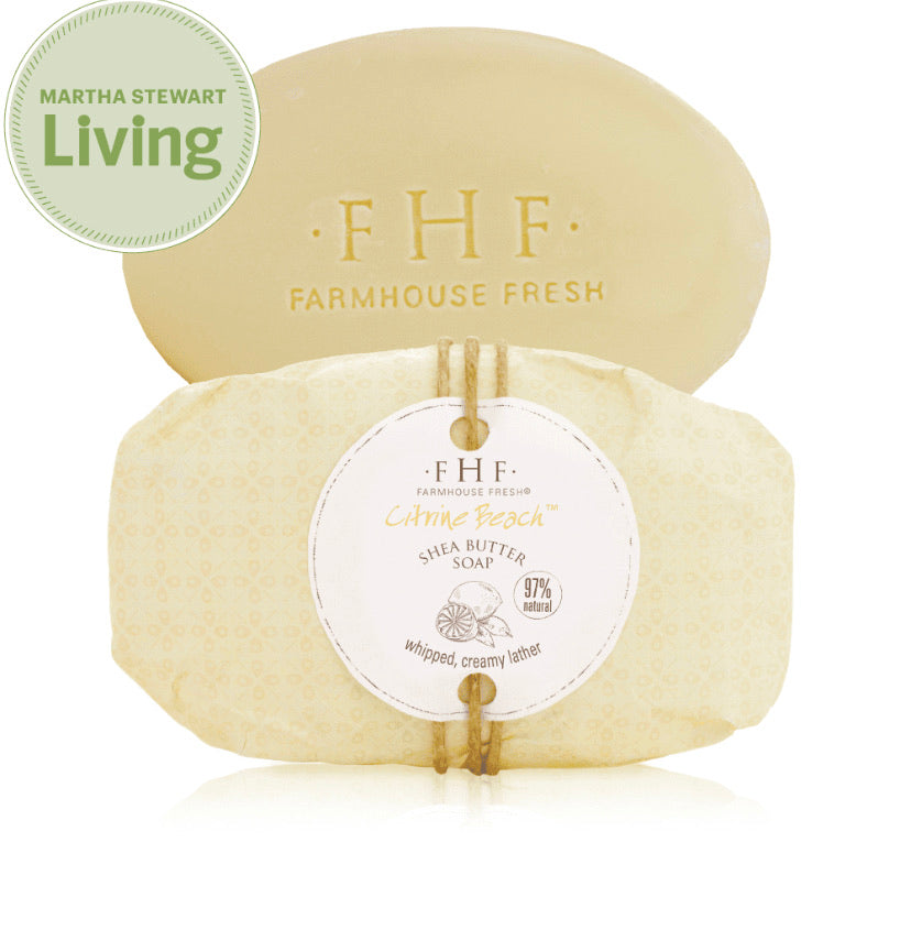 FHF CITIRINE BEACH SHEA BUTTER SOAP