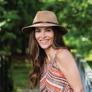 WALLAROO PETITE ASPEN 3/4 BRIM 100% WOOL FELT HAT