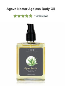 FHF AGAVE NECTAR BODY OIL