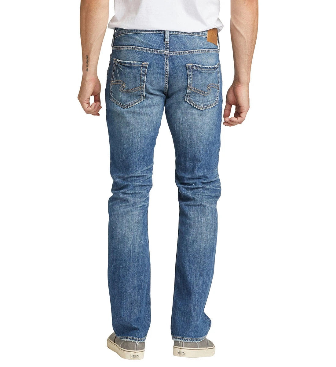 MEN'S SILVER JEANS ALLAN STRAIGHT CLASSIC FIT