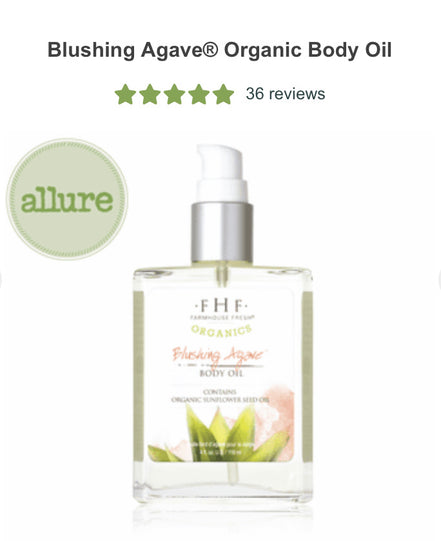 FHF ORGANICS BLUSHING AGAVE