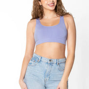 C'EST MOI BAMBOO BACK V RIBBED BRALETTE