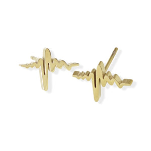 FAB ORIGAMI HEARTBEAT EARRINGS