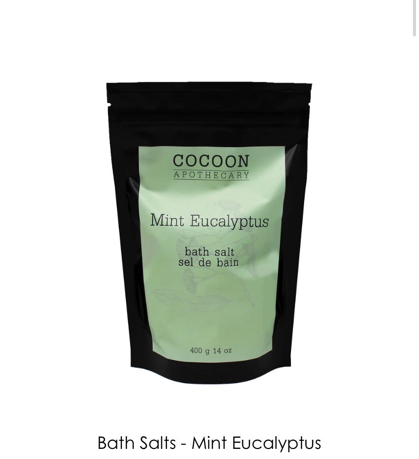 COCOON A MINT EUCALYPTUS BATH SALTS