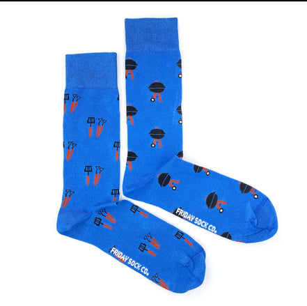 MEN’S *FRIDAY SOCKS FOOD & BEVERAGE MISMATCHED SOCKS