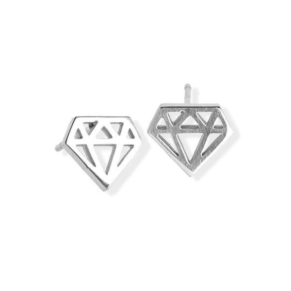 FAB ORIGAMI DIAMOND EARRINGS