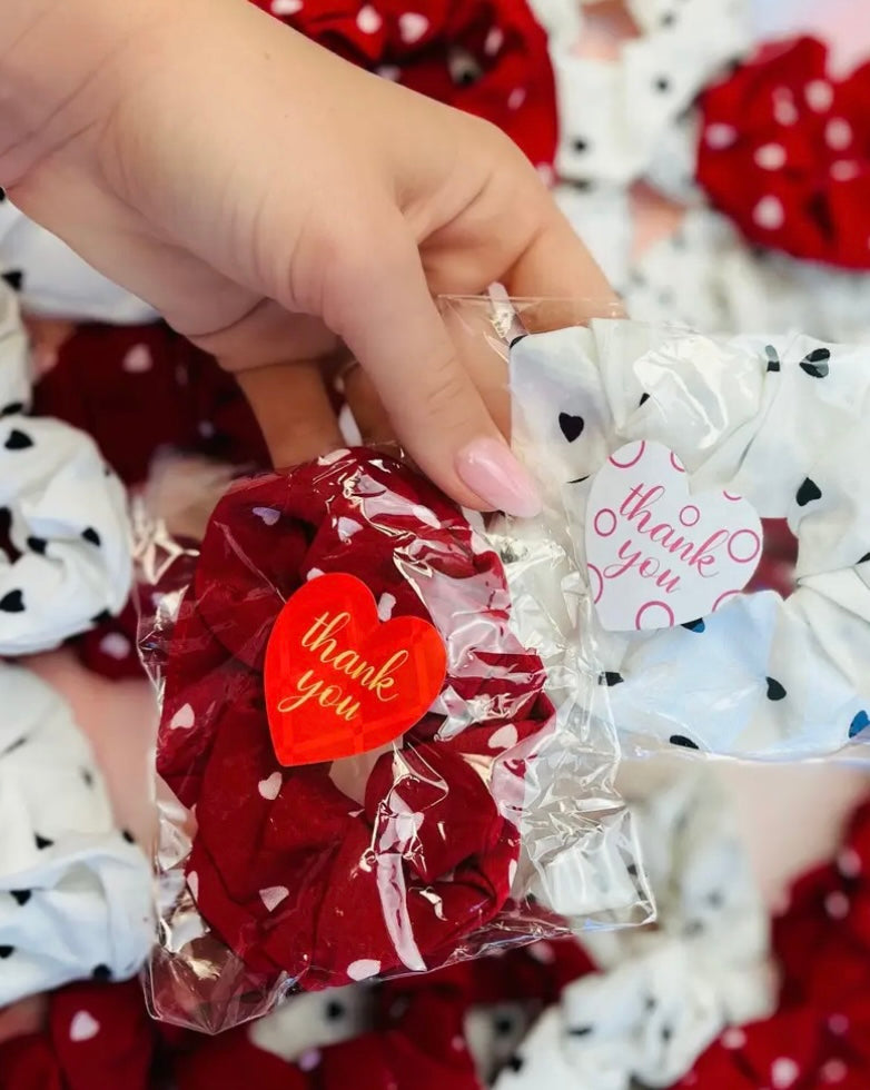 GWP HEART SCRUNCHIE ON $50 BEFORE TAX