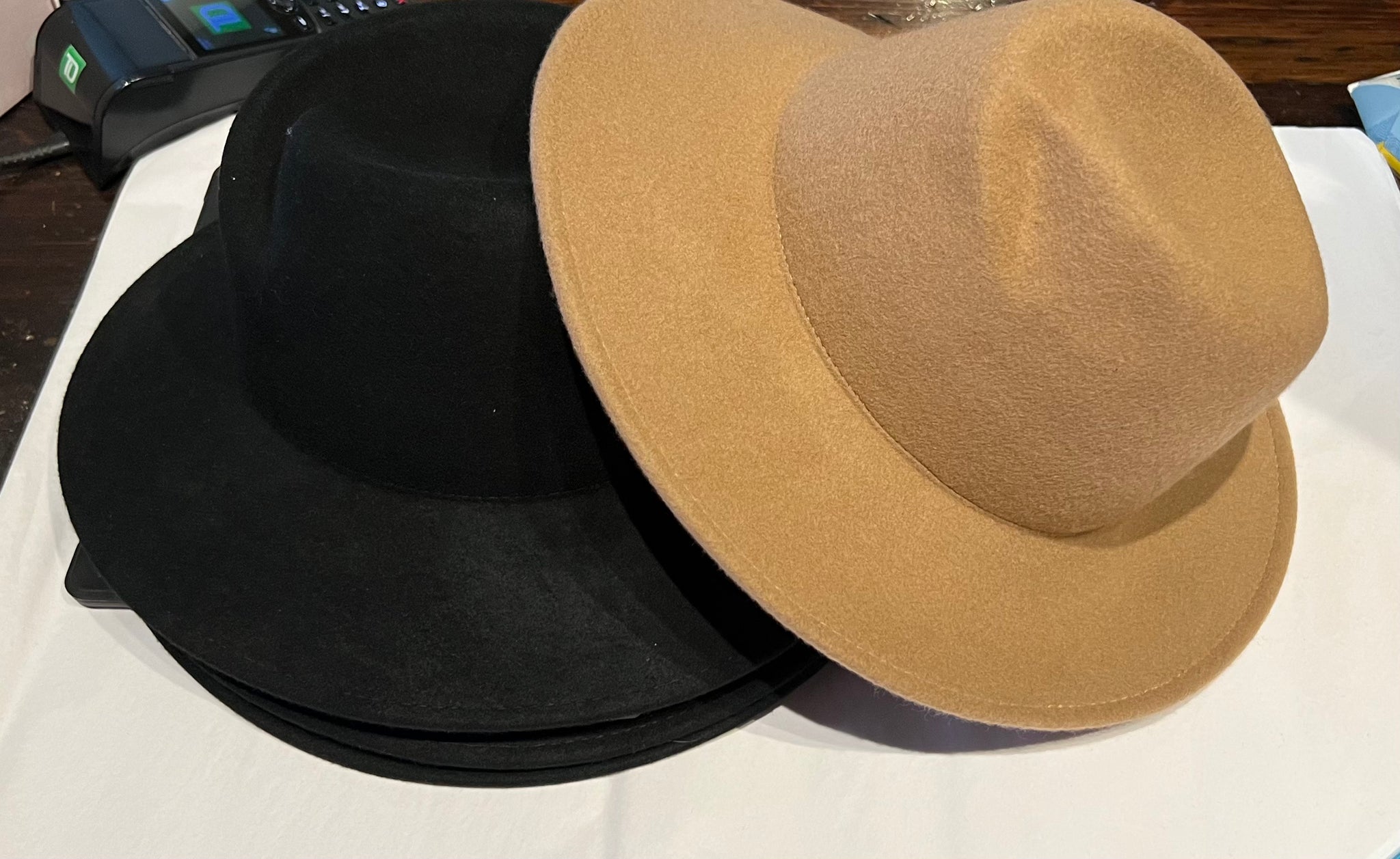 MODINNO FLECTHET WOOL FELT HAT WIDE BRIM