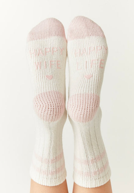 ZSUPPLY HAPPY WIFE RIB SOCKS
