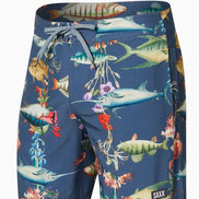 SAXX BETAWAVE 2IN1 BOARDIE SWIM SHORT 17
