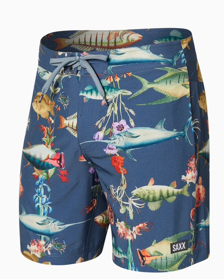 SAXX BETAWAVE 2IN1 BOARDIE SWIM SHORT 17