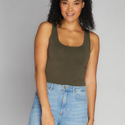 C'EST MOI BAMBOO SHORT TANK*