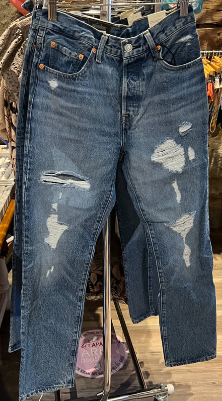 LEVIS WOMEN'S 501 ORIGINAL HIGH RISE L-30