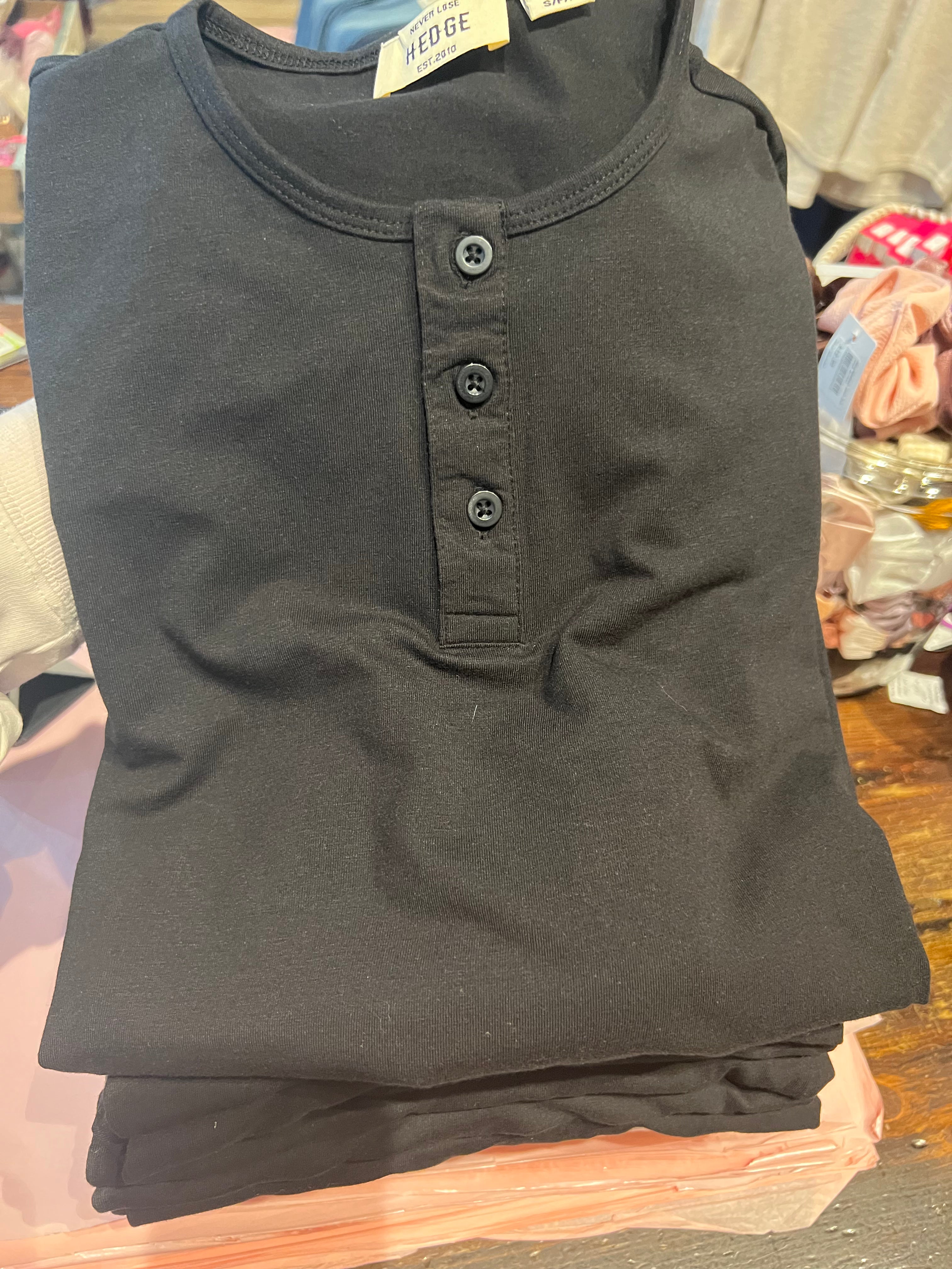 HEDGE LS * HENLEY TOP