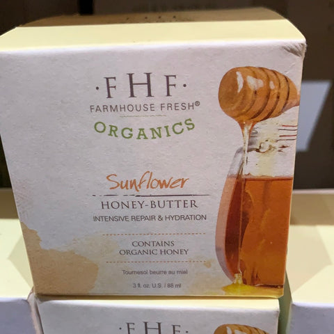 FHF ORGANICS SUNFLOWER HONEY BUTTER INTENSE REPAIR & HYDRATION