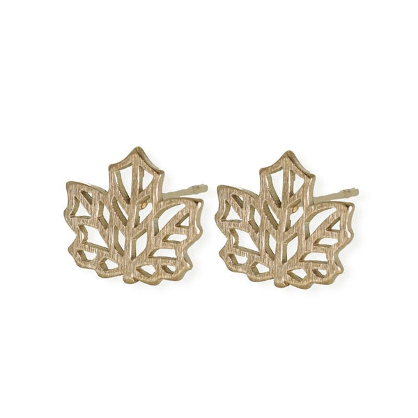 FAB ORIGAMI MAPLE LEAF EARRINGS