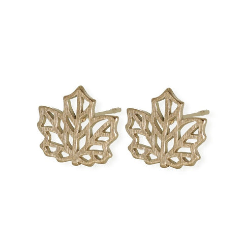 FAB ORIGAMI MAPLE LEAF EARRINGS