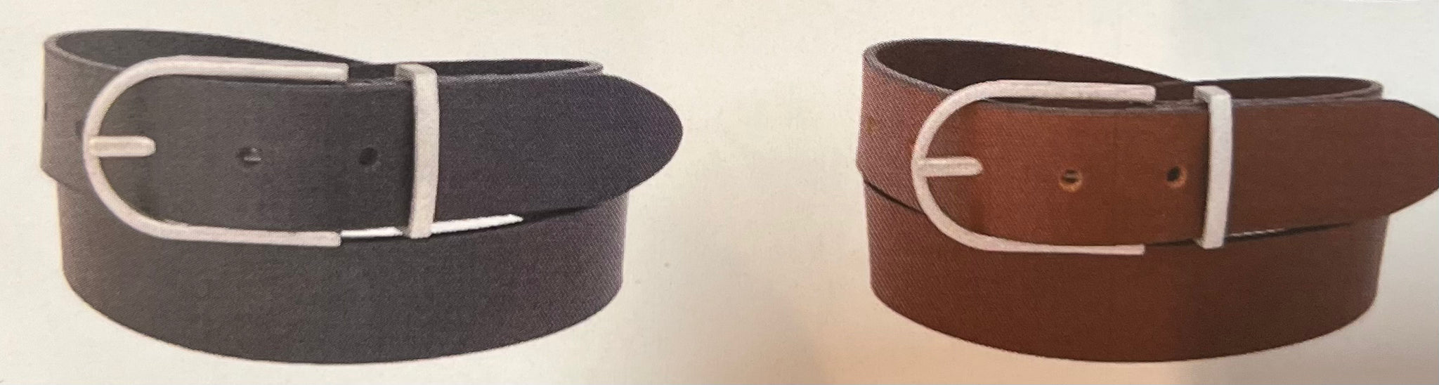 SILVER ENLONGATED HARNESS BELT