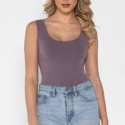 C'EST MOI BAMBOO SHORT TANK*