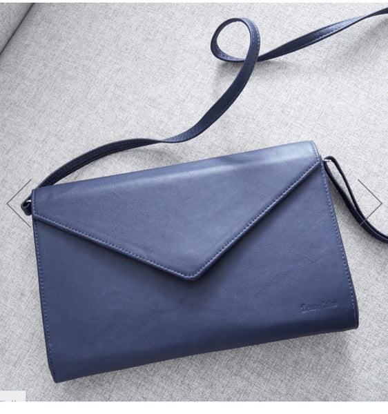 BRAVE SOLES HEATHER LEATHER ENEVLOPE CLUTCH